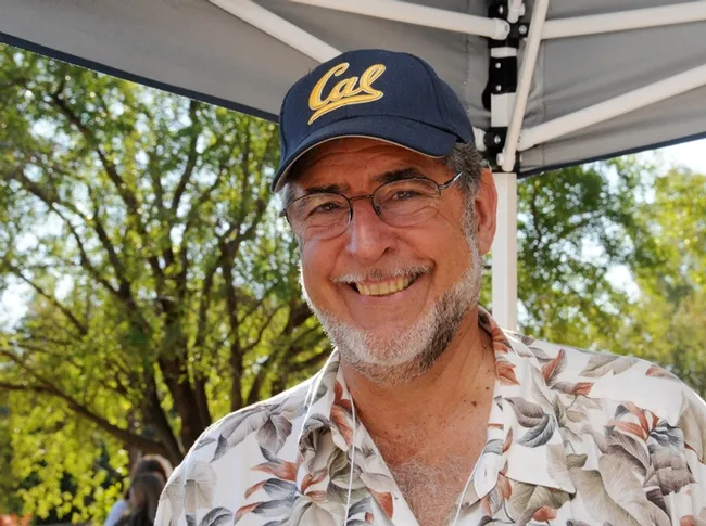 Entomologist Gordon Frankie, professor at UC Berkeley. (Photo by Kathy Keatley Garvey)