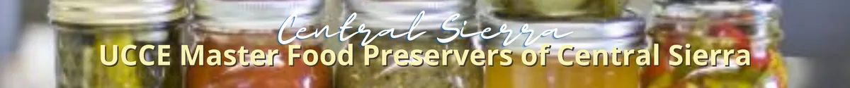 Master Food Preserver Newsletter Header