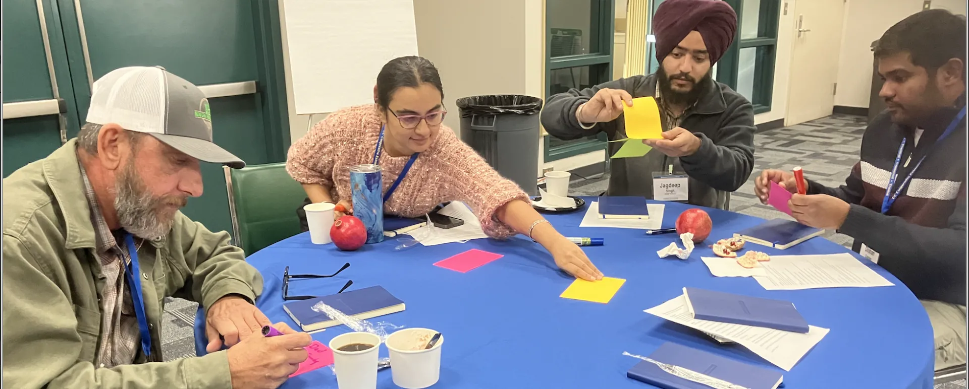 Mentees writing of their mentorship experience