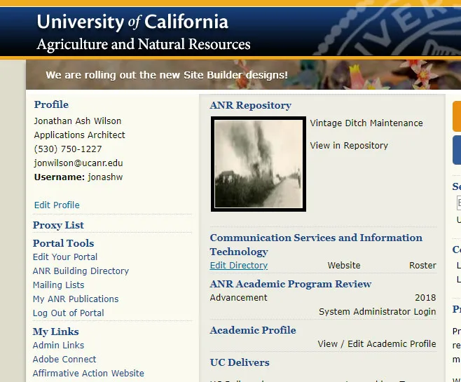 UCANR Portal