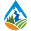 California Water Institute icon showing water system