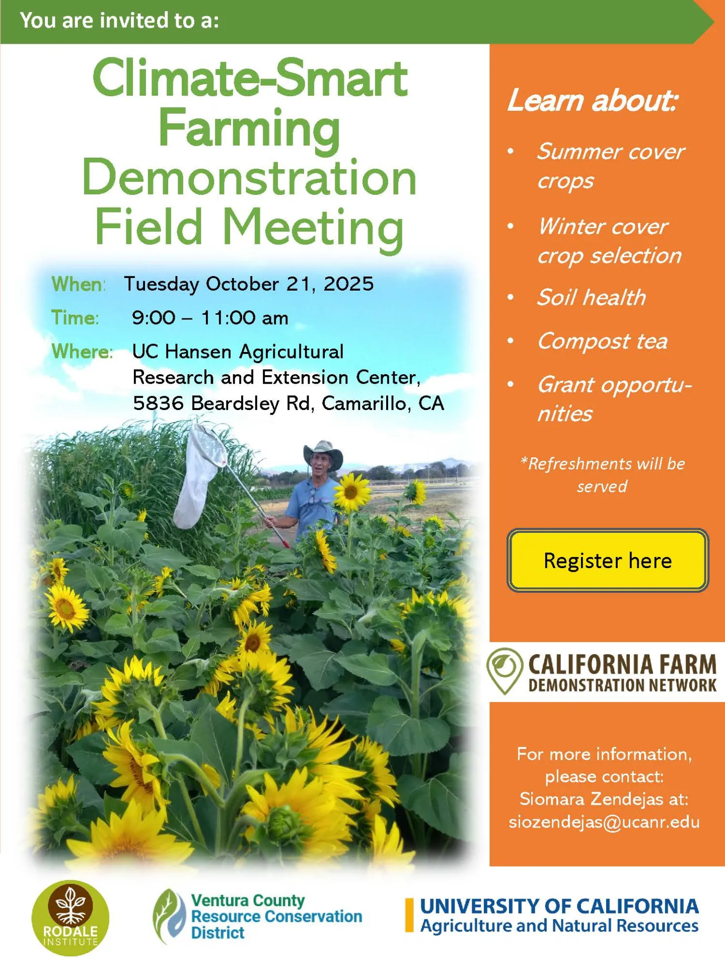 Climate-Smart Farming Field Meeting