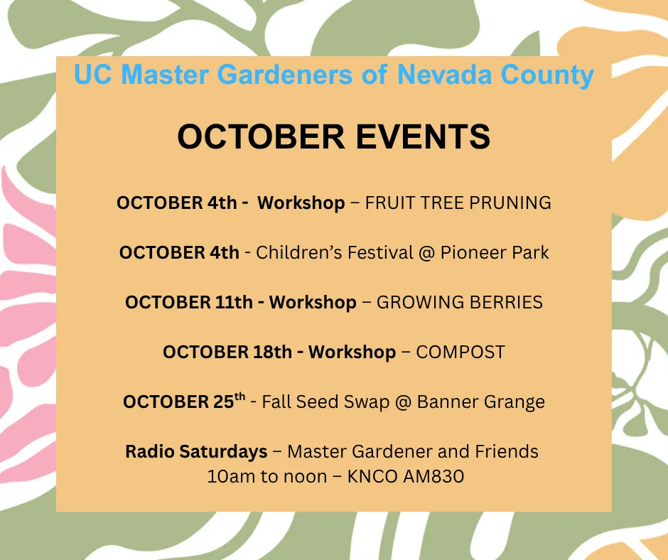 October Events