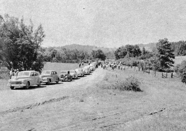 Yearly tours were made to keep people informed of progress.