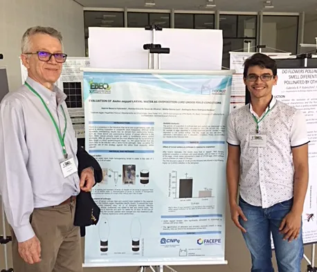 UC Davis chemical ecologist Walter Leal with team member