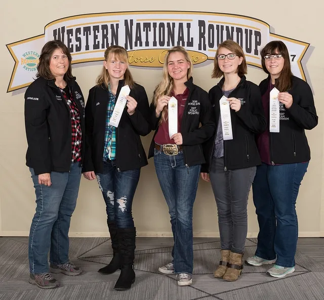 California 4-H Horse public speaking team