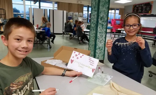 Butte County 4-H'ers work together at a team building session on March 27, 2019 in Chico, California