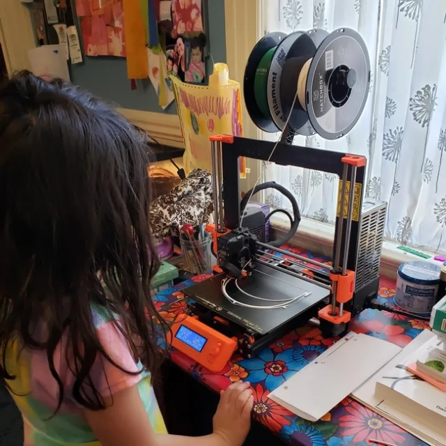 3D printer at work