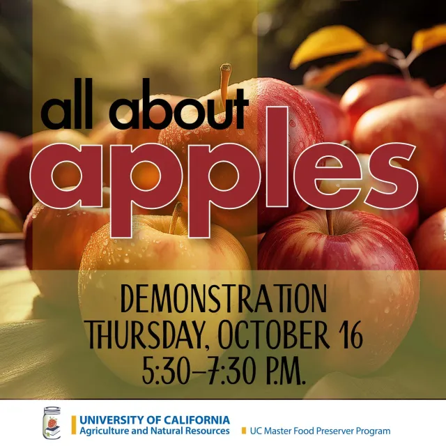 all about apples demonstration