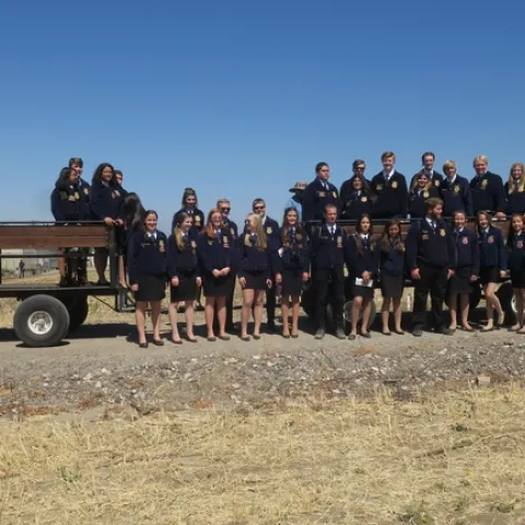 FFA students visit South Coast REC.