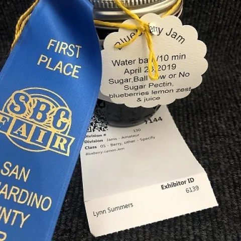 blueberry lemon jam Reduced size for blog