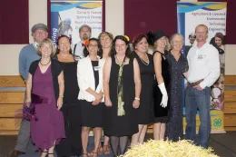 UCCE employees dressed in 1920s attire