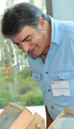 Greg Kareofelas: Bohart associate, naturalist, photographer. (Photo by Kathy Keatley Garvey)