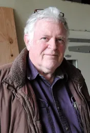 Photographer Allan Jones. (Photo by Kathy Keatley Garvey)