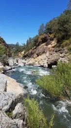 The Bear River at the Shutamul Bear River Preserve near Auburn. (Photo by Fran Keller)