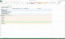 Complaint Action Worksheet snip
