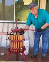 McGourty fermented small batches of wine to analyze for smoke taint.