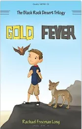 Illustration of the boy with the coyote and pallid bat.