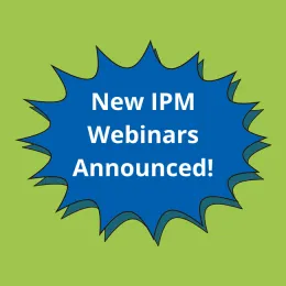 New IPM webinars announced!
