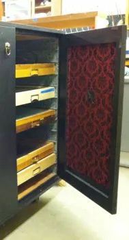 What's in the cabinet?