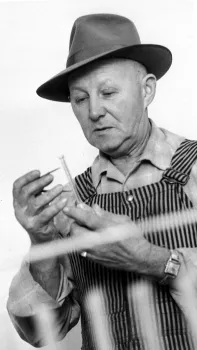 Jack Eeg, cow tester