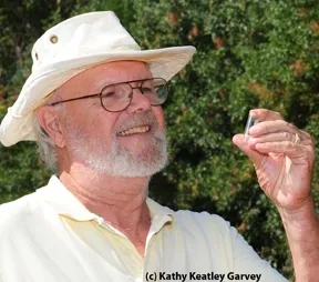 Robbin Thorp (Photo by Kathy Keatley Garvey)