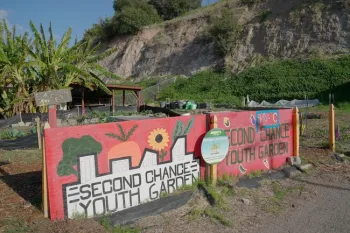 Youth garden site at Encanto