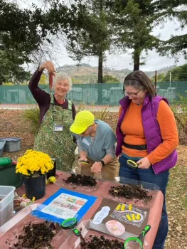 Fun compost worm event for the family