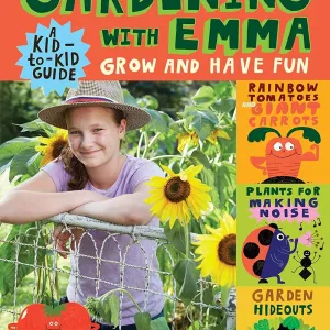 cover of the kids book "Gardening with Emma"