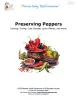Preserving Peppers booklet cover shows variety of peppers